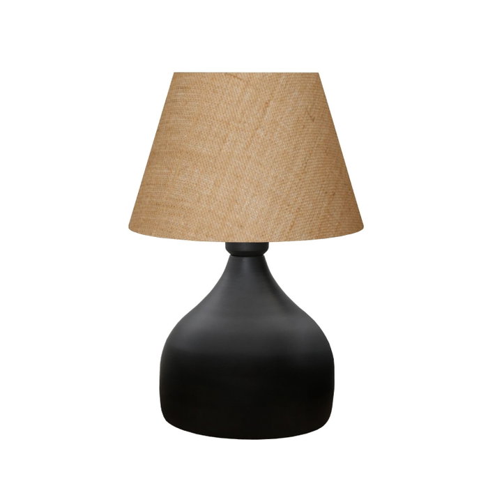 Opviq Lámpara de Mesa AYD-3124 Crema con Tapa de Yute Opviq Lámpara de Mesa AYD-3124 Crema con Tapa de Yute